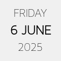 6 June 2025